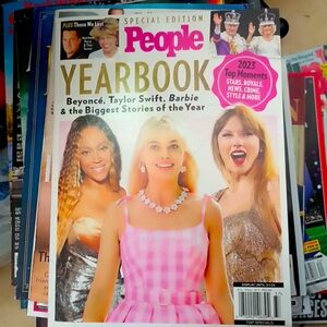 People Yearbook 2023 NEW Taylor Swift BEYONCE Barbie NEWSSTAND COPY No Label